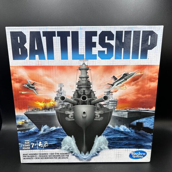 Hasbro Gaming Battleship Classic Board Strategy Game Age 7+ Open Box - Picture 1 of 13